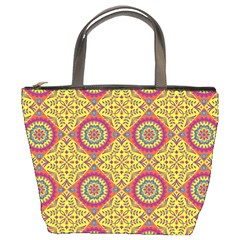 Oriental Pattern Bucket Bags by ValentinaDesign