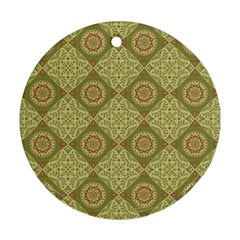 Oriental pattern Ornament (Round)