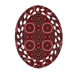 Oriental Pattern Ornament (oval Filigree) by ValentinaDesign