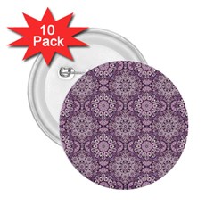 Oriental pattern 2.25  Buttons (10 pack) 