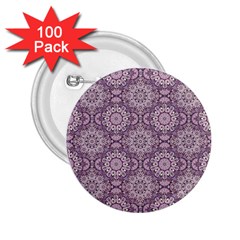 Oriental pattern 2.25  Buttons (100 pack) 