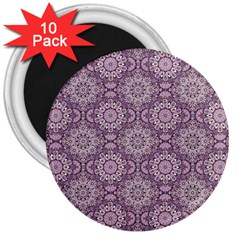 Oriental pattern 3  Magnets (10 pack) 