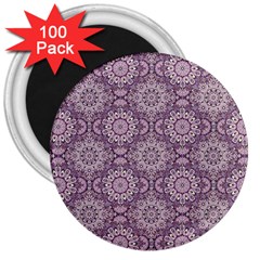 Oriental pattern 3  Magnets (100 pack)