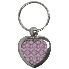 Oriental pattern Key Chains (Heart) 