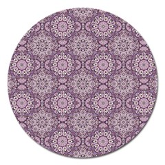 Oriental pattern Magnet 5  (Round)