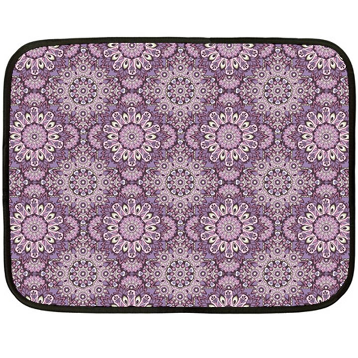 Oriental pattern Fleece Blanket (Mini)