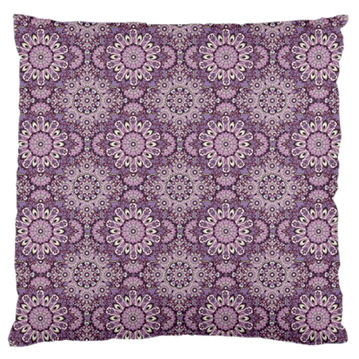 Oriental pattern Large Flano Cushion Case (Two Sides)
