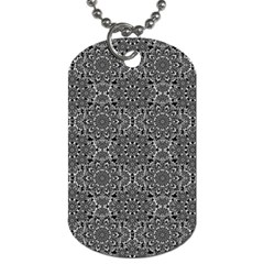 Oriental Pattern Dog Tag (one Side)