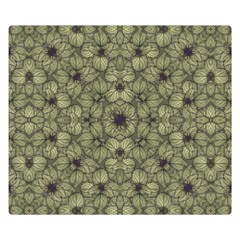 Stylized Modern Floral Design Double Sided Flano Blanket (small)  by dflcprints