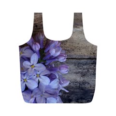 Lilac Full Print Recycle Bags (m)  by PhotoThisxyz