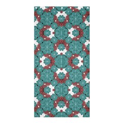 Colorful Geometric Graphic Floral Pattern Shower Curtain 36  X 72  (stall)  by dflcprints