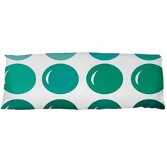 Bubbel Balloon Shades Teal Body Pillow Case Dakimakura (two Sides)