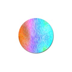 Aurora Rainbow Orange Pink Purple Blue Green Colorfull Golf Ball Marker by Mariart