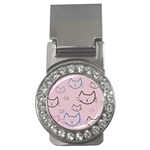 Cat Pattern Face Smile Cute Animals Beauty Money Clips (CZ)  Front