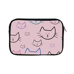 Cat Pattern Face Smile Cute Animals Beauty Apple Ipad Mini Zipper Cases by Mariart