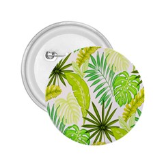 Amazon Forest Natural Green Yellow Leaf 2 25  Buttons by Mariart