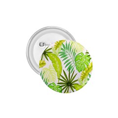 Amazon Forest Natural Green Yellow Leaf 1 75  Buttons by Mariart