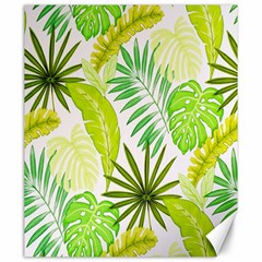 Amazon Forest Natural Green Yellow Leaf Canvas 20  X 24  