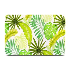 Amazon Forest Natural Green Yellow Leaf Plate Mats