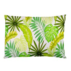 Amazon Forest Natural Green Yellow Leaf Pillow Case by Mariart