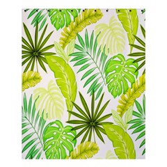 Amazon Forest Natural Green Yellow Leaf Shower Curtain 60  X 72  (medium) 