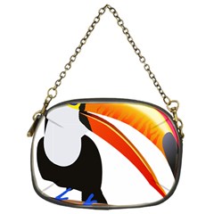 Cute Toucan Bird Cartoon Fly Chain Purses (one Side)  by Mariart