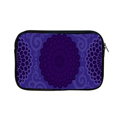 Flower Floral Sunflower Blue Purple Leaf Wave Chevron Beauty Sexy Apple Ipad Mini Zipper Cases by Mariart