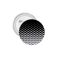 Gradient Circle Round Black Polka 1 75  Buttons by Mariart