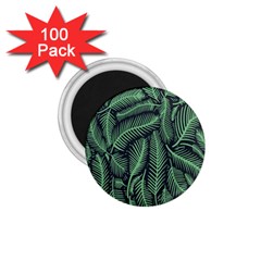 Coconut Leaves Summer Green 1 75  Magnets (100 Pack) 