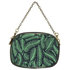 Coconut Leaves Summer Green Chain Purses (one Side) 