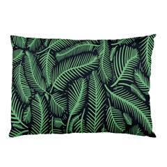 Coconut Leaves Summer Green Pillow Case (two Sides)