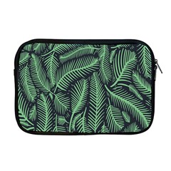 Coconut Leaves Summer Green Apple Macbook Pro 17  Zipper Case by Mariart
