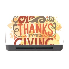 Happy Thanksgiving Sign Memory Card Reader With Cf