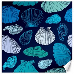 Mega Menu Seashells Canvas 16  X 16   by Mariart