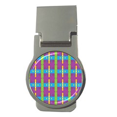 Stripes and dots                           Money Clip (Round)