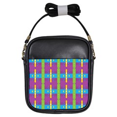 Stripes and dots                           Girls Sling Bag