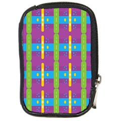 Stripes and dots                           Compact Camera Leather Case