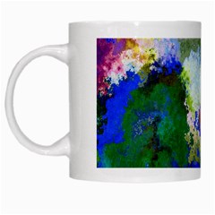 Color Mix Canvas                           White Mug by LalyLauraFLM