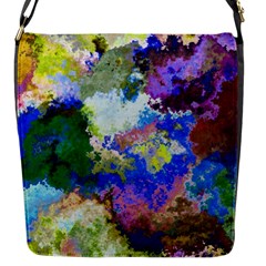 Color mix canvas                           Flap Closure Messenger Bag (S)