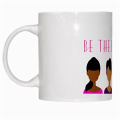 Black Girls Be The Best You White Mug by kenique