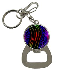 Frog Spectrum Polka Line Wave Rainbow Button Necklaces