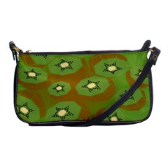 Relativity Pattern Moon Star Polka Dots Green Space Shoulder Clutch Bags by Mariart