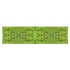 Digital Nature Collage Pattern Satin Scarf (oblong) by dflcprints