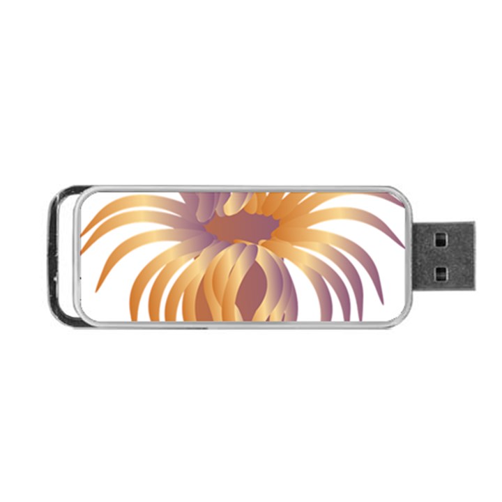 Sea Anemone Portable USB Flash (Two Sides)