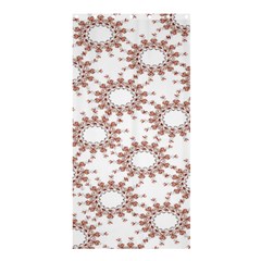 Pattern Flower Floral Star Circle Love Valentine Heart Pink Red Folk Shower Curtain 36  X 72  (stall)  by Mariart