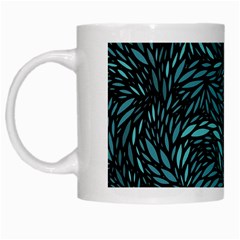 Square Pheonix Blue Orange Red White Mugs by Mariart