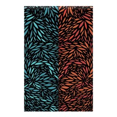 Square Pheonix Blue Orange Red Shower Curtain 48  X 72  (small)  by Mariart