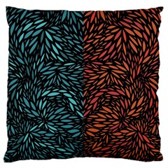 Square Pheonix Blue Orange Red Standard Flano Cushion Case (one Side) by Mariart