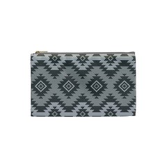 Triangle Wave Chevron Grey Sign Star Cosmetic Bag (small) 