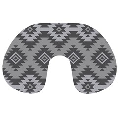 Triangle Wave Chevron Grey Sign Star Travel Neck Pillows